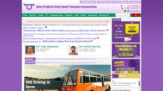 
                            10. Welcome to Uttar Pradesh State Road Transport …