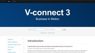 
                            2. Welcome to V-Connect 3.52