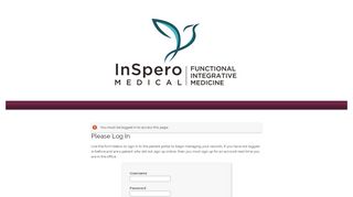 
                            8. Welcome to Vail Osteopathy's Patient Portal - Cerbo