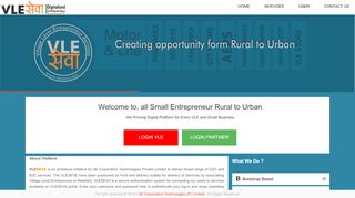 
                            3. Welcome to VLE SEVA | Free! Portal for Village Level Enterprises ...