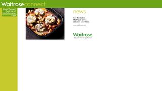 
                            2. Welcome to Waitrose Connect