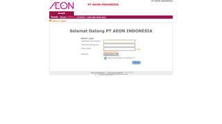 
                            4. WELCOME TO WEB EDI AEON INDONESIA