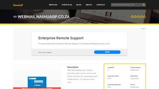 
                            4. Welcome to Webmail.nashuaisp.co.za - Zimbra Web Client ...
