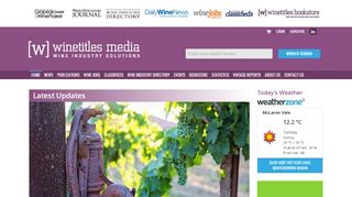 
                            7. Welcome to Winetitles Media. The complete wine industry solution.