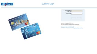 
                            8. Welcome to YES Bank Cards Login.