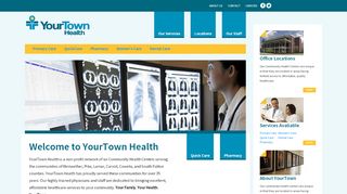 
                            4. Welcome to YourTown Health