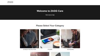 
                            6. Welcome to ZAGG Care