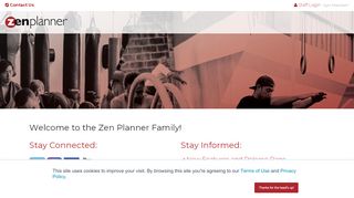 
                            5. Welcome to Zen Planner