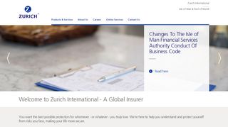 
                            6. Welcome to Zurich International - A Global Insurer