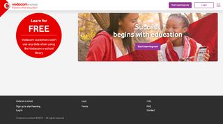 
                            1. Welcome | Vodacom e-School