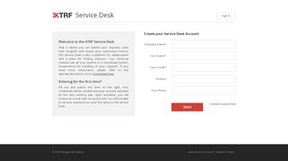 
                            8. Welcome - XTRF Service Desk