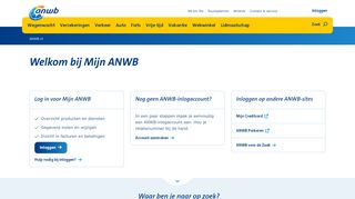 
                            9. Welkom bij Mijn ANWB | ANWB