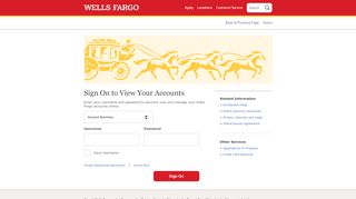 
                            7. Wells Fargo Sign On to View Your Accounts