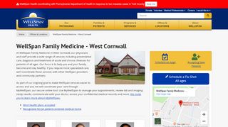 
                            7. WellSpan Family Medicine - West Cornwall - Lebanon | WellSpan ...