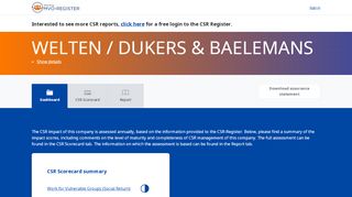 
                            7. Welten / Dukers & Baelemans - MVO Register
