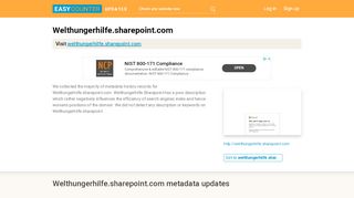 
                            9. Welthungerhilfe Sharepoint …