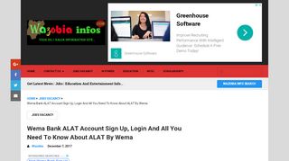 
                            3. Wema Bank ALAT Account Sign Up, Login And All …