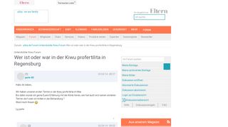 
                            6. Wer ist oder war in der Kiwu profertilita in Regensburg ...