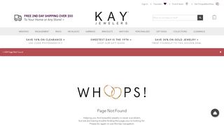 
                            6. We're sorry, the page you're looking for ... - Kay Jewelers