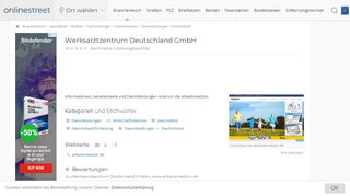 
                            4. Werksarztzentrum Deutschland GmbH: Dienstleistungen ...