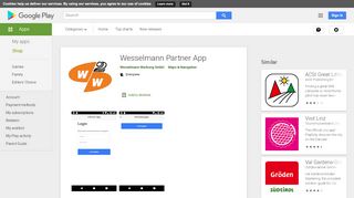 
                            1. Wesselmann Partner App – Apps bei Google Play