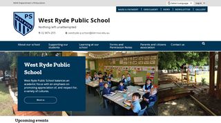 
                            9. West Ryde Public School: Home