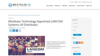 
                            8. Westbase Technology LANCOM Systems UK Distributor