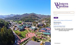 
                            11. Western Carolina University - Sign In