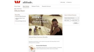 
                            3. Westpac Altitude Rewards - Altitude Black