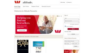 
                            1. Westpac Altitude Rewards - Home