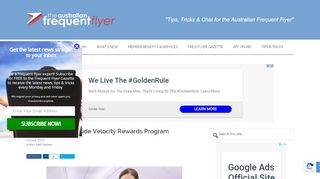 
                            9. Westpac Altitude Velocity Rewards Program | …