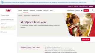 
                            7. Westpac Flexi Loan | Westpac