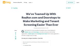 
                            7. We've Teamed Up With Realtor.com and Doorsteps to Make Marketing ...