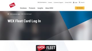 
                            9. WEX Fleet Card Log In | WEX Customer Login | WEX Inc.