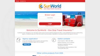
                            5. WFN - SunWorld Travel Insurance - Broker Login
