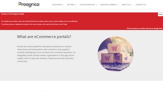 
                            1. What are eCommerce portals - Proagrica