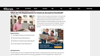 
                            4. What Are the Requirements to Create an Account in Facebook ...