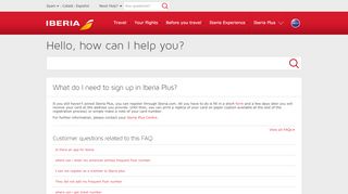 
                            5. What do I need to sign up in Iberia Plus?