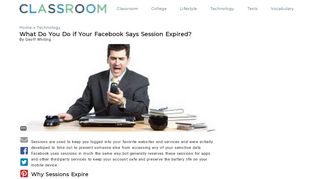 
                            9. What Do You Do if Your Facebook Says Session …