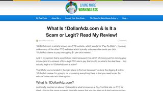 
                            7. What Is 1DollarAdz.com & Is It a Scam or Legit? …