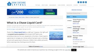 
                            1. What is a Chase Liquid Card? - bankcheckingsavings.com