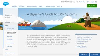 
                            5. What is a CRM System: A Beginner's Guide - Salesforce.com