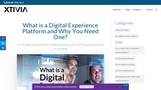 
                            9. What is a Digital Experience Platform and Why You Need One? - XTIVIA