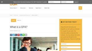 
                            5. What is a GPA? - Study in the USA