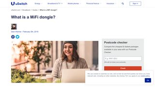 
                            3. What is a MiFi dongle? - uswitch.com