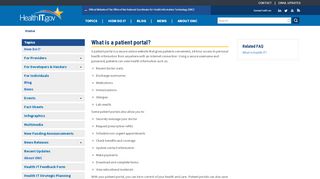 
                            8. What is a patient portal? | HealthIT.gov