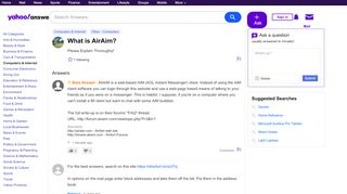 
                            7. What is AirAim? | Yahoo Answers