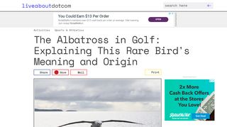 
                            3. What Is an Albatross In Golf? - liveabout.com