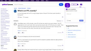 
                            9. What is an FFL exactly? | Yahoo Answers