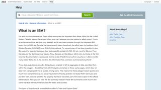 
                            9. What is an IBA? | eBird